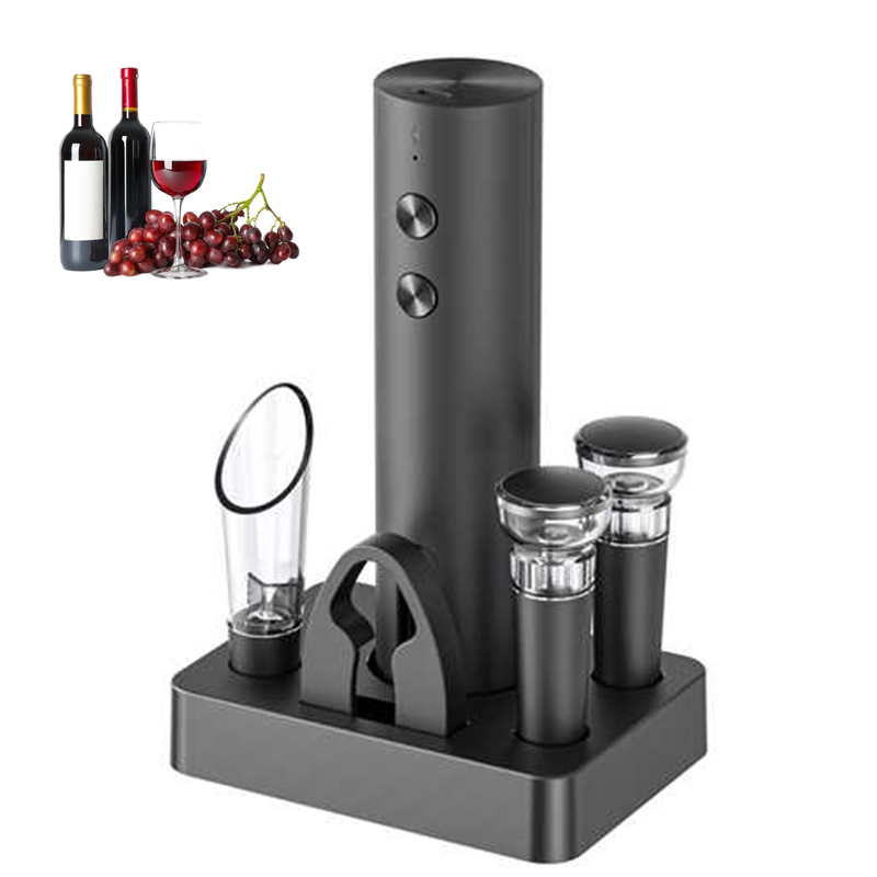 Wine Beer Opener - Elektrische kurkentrekkerset Nieuwe Aanwinst Automatische rode