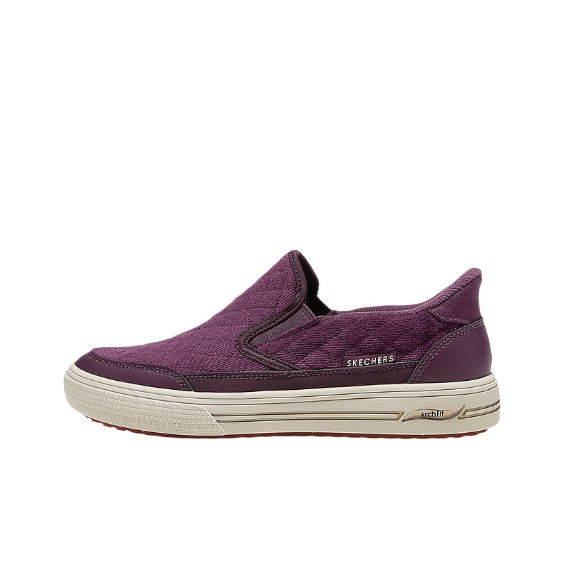 Wine & Beer Tours Of Nova Scotia - Skechers Street-wandelschoenen, damesmodel, lage schacht, bruin,