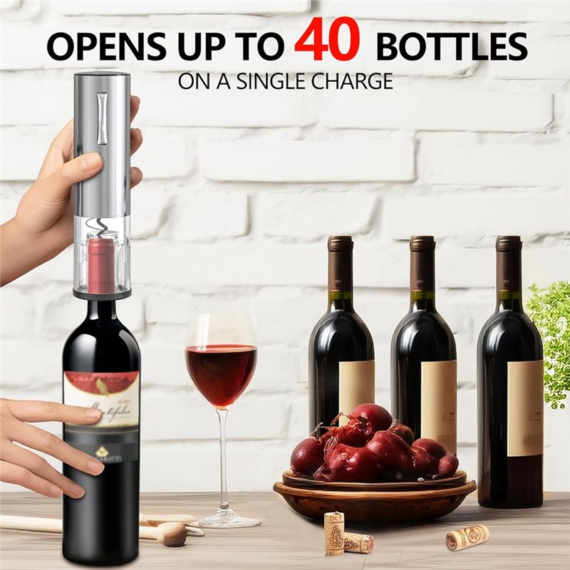 A84G-Elektrische wijnopener 4- - Decanter Aerator Set recensie en prijs