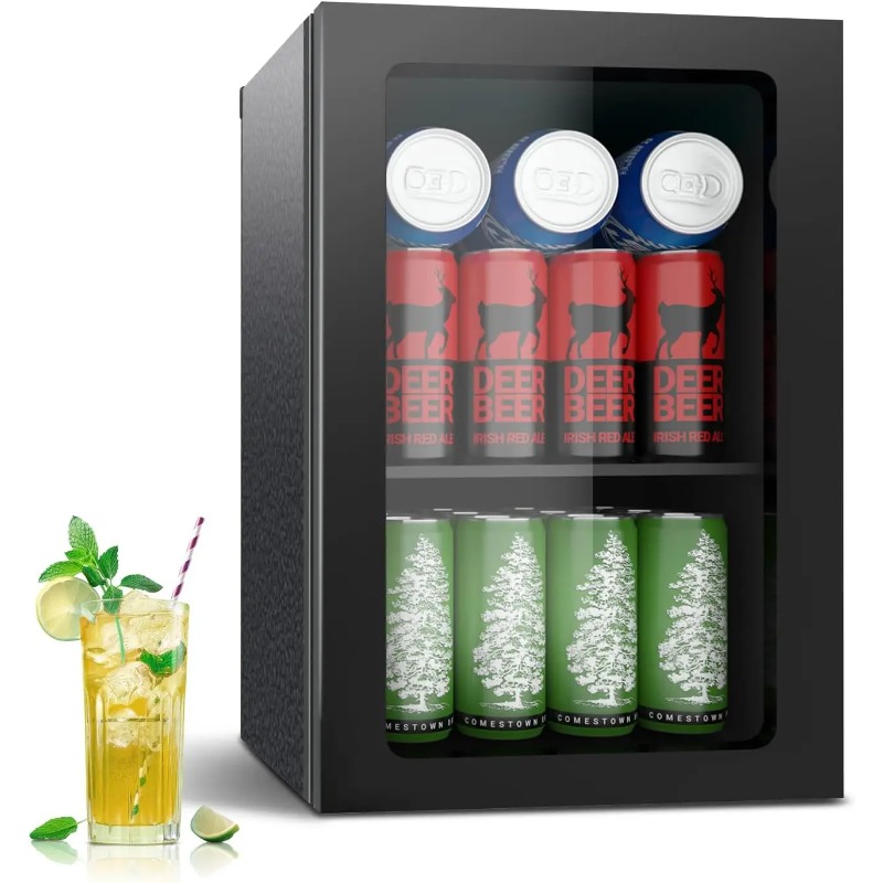 24 blikjes minikoelkast met gl - Wine Beer Mini Fridge recensie en prijs