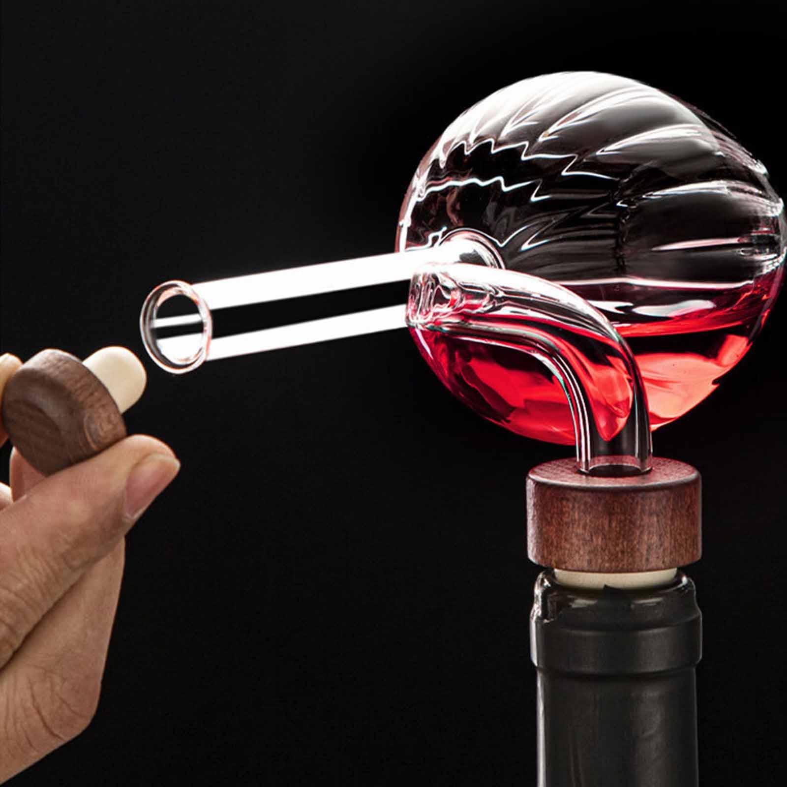 Snelle gietbare draagbare deca - Decanter Aerator Set recensie en prijs