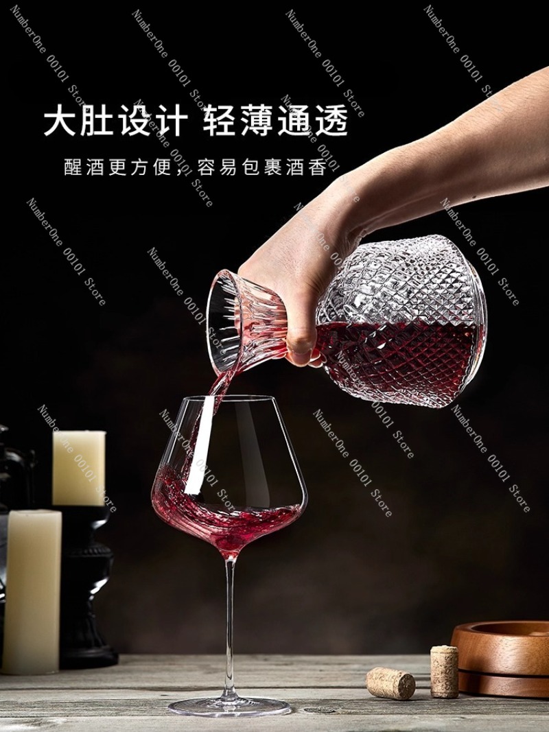 Luxe roterende wijnkaraf voor  - Decanter Aerator Set recensie en prijs
