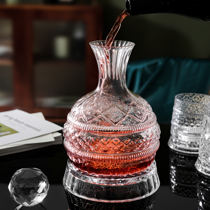 Elegante, handgemaakte kristal - Decanter Aerator Set recensie en prijs