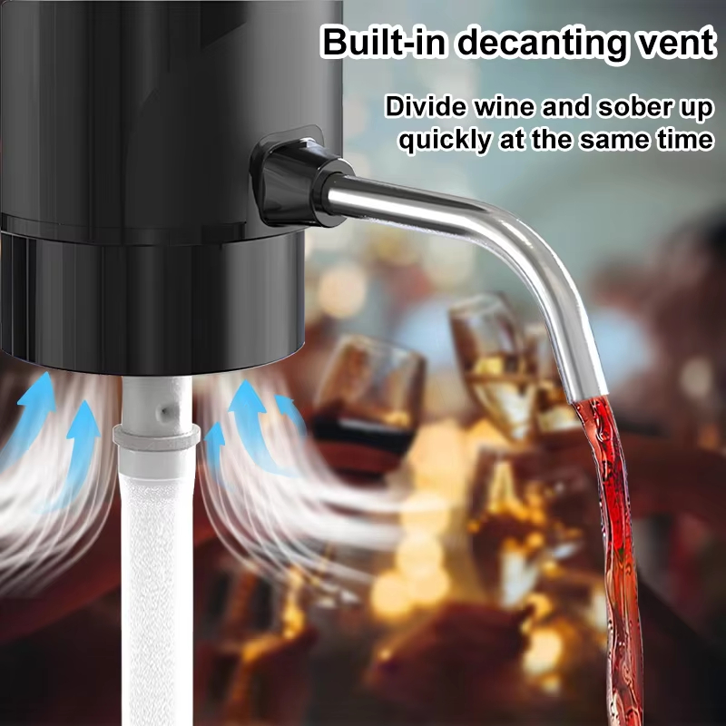 Intelligente elektrische wijnb - Decanter Aerator Set recensie en prijs