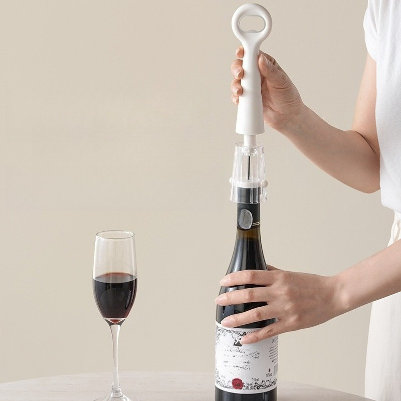 2-in-1 flesopener met luchtdru - Wine Beer Opener recensie en prijs