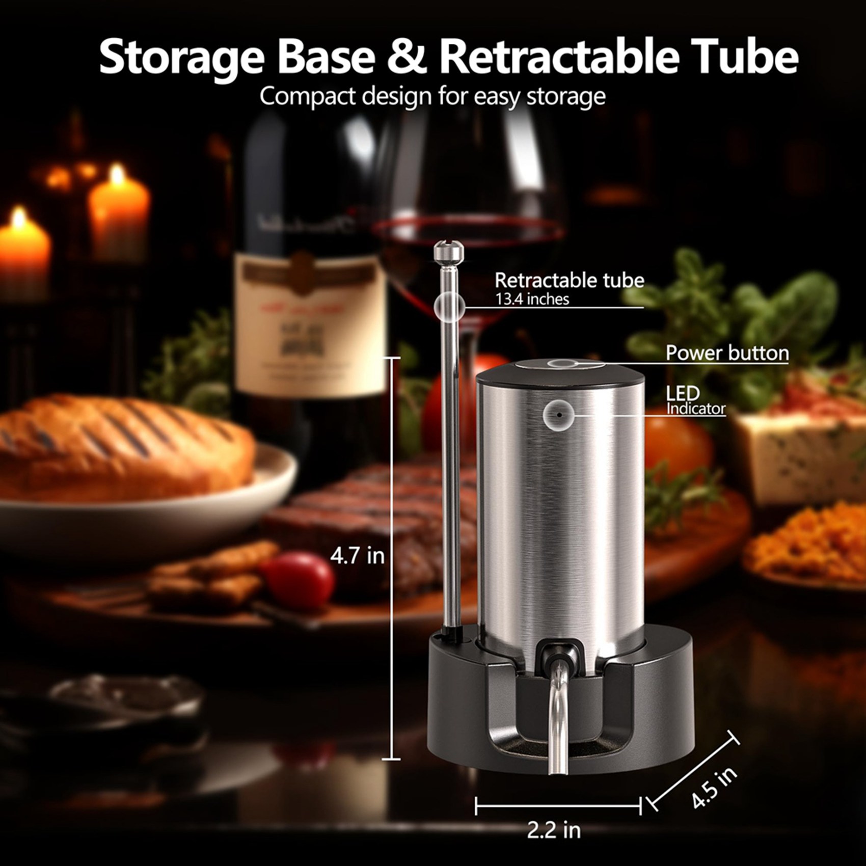 ABJI-4X Elektrische Wijnbeluch - Decanter Aerator Set recensie en prijs
